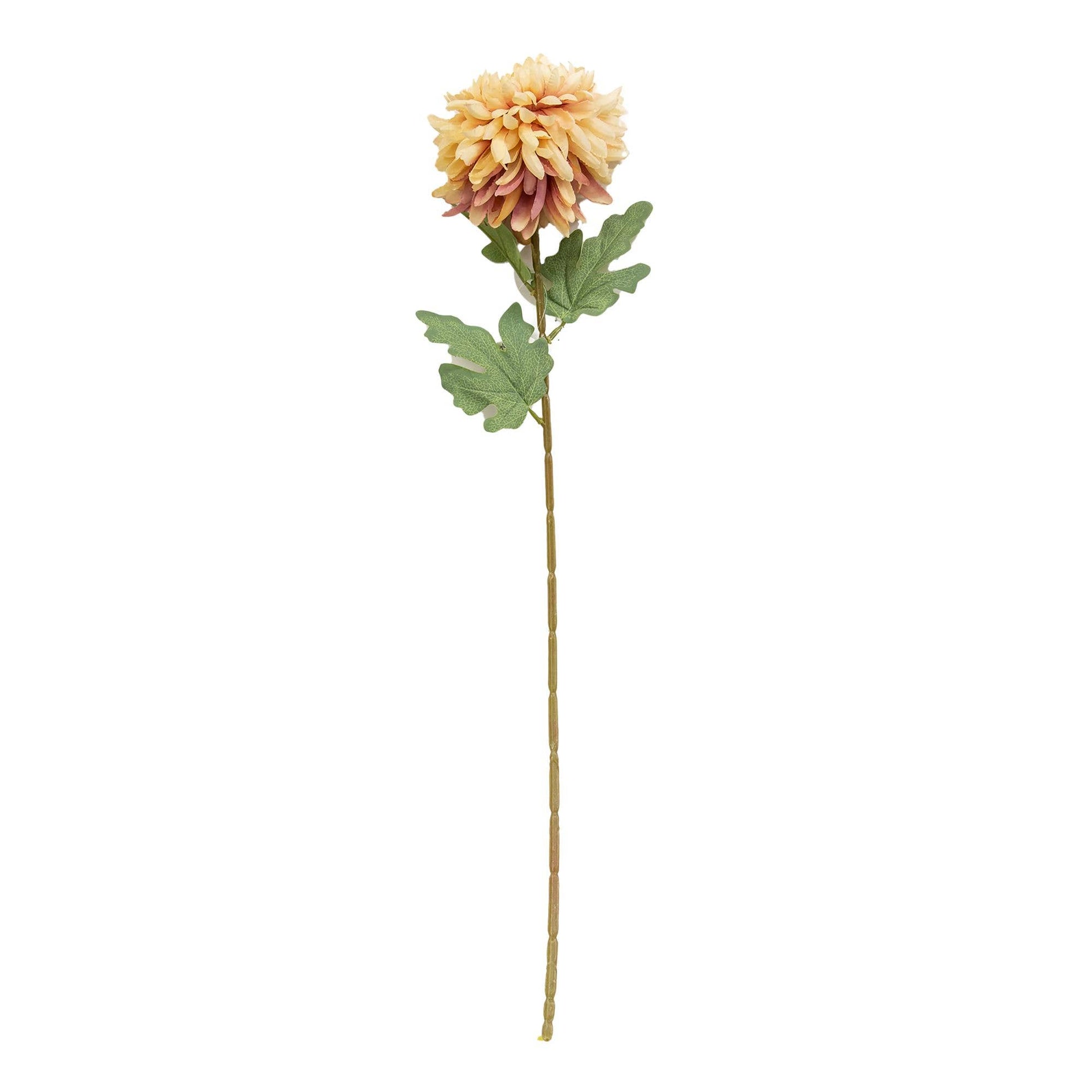 Chrysanthemum Branch, Peach, 30"