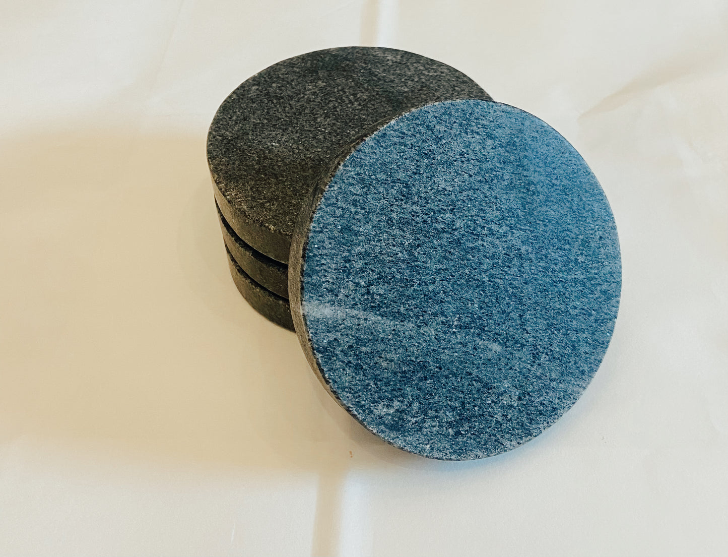 Green Marble Coasters