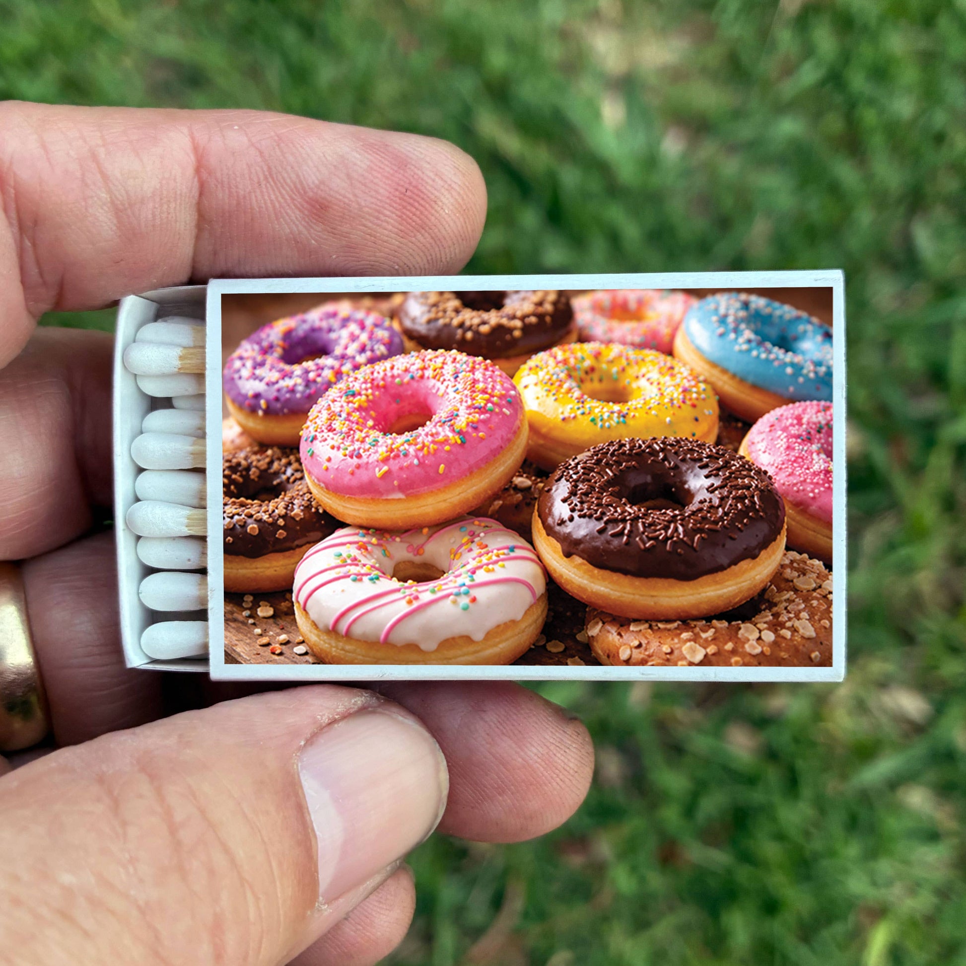 Matches • Donut Matchboxes• Home Decor for Candles & Incense