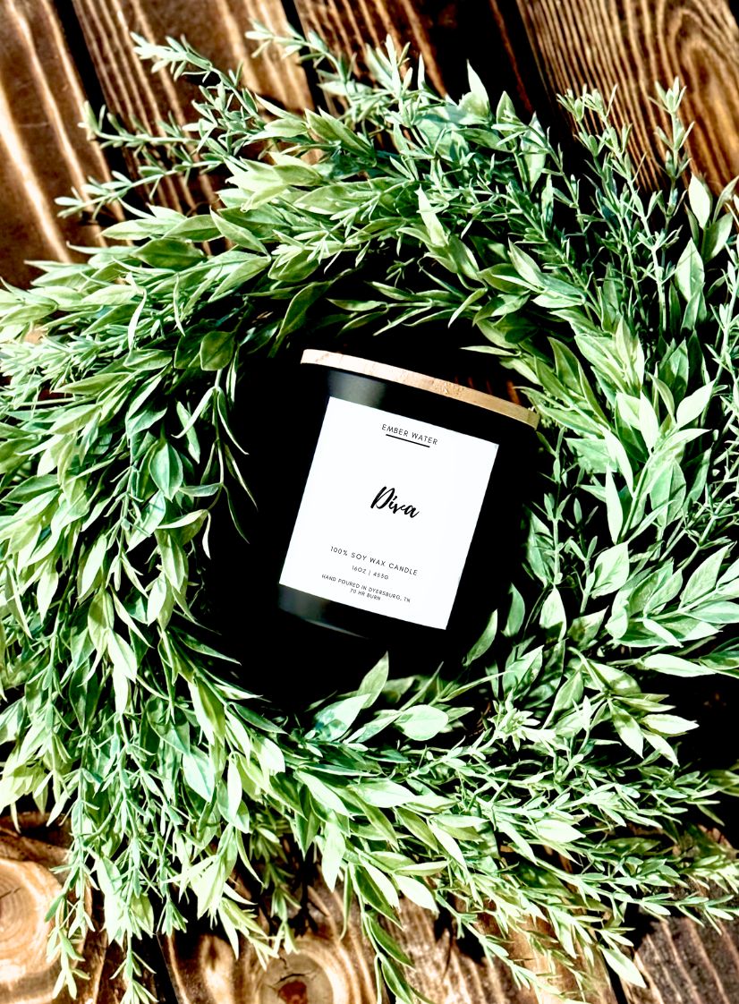 Diva 16 oz 100% Soy Candle 