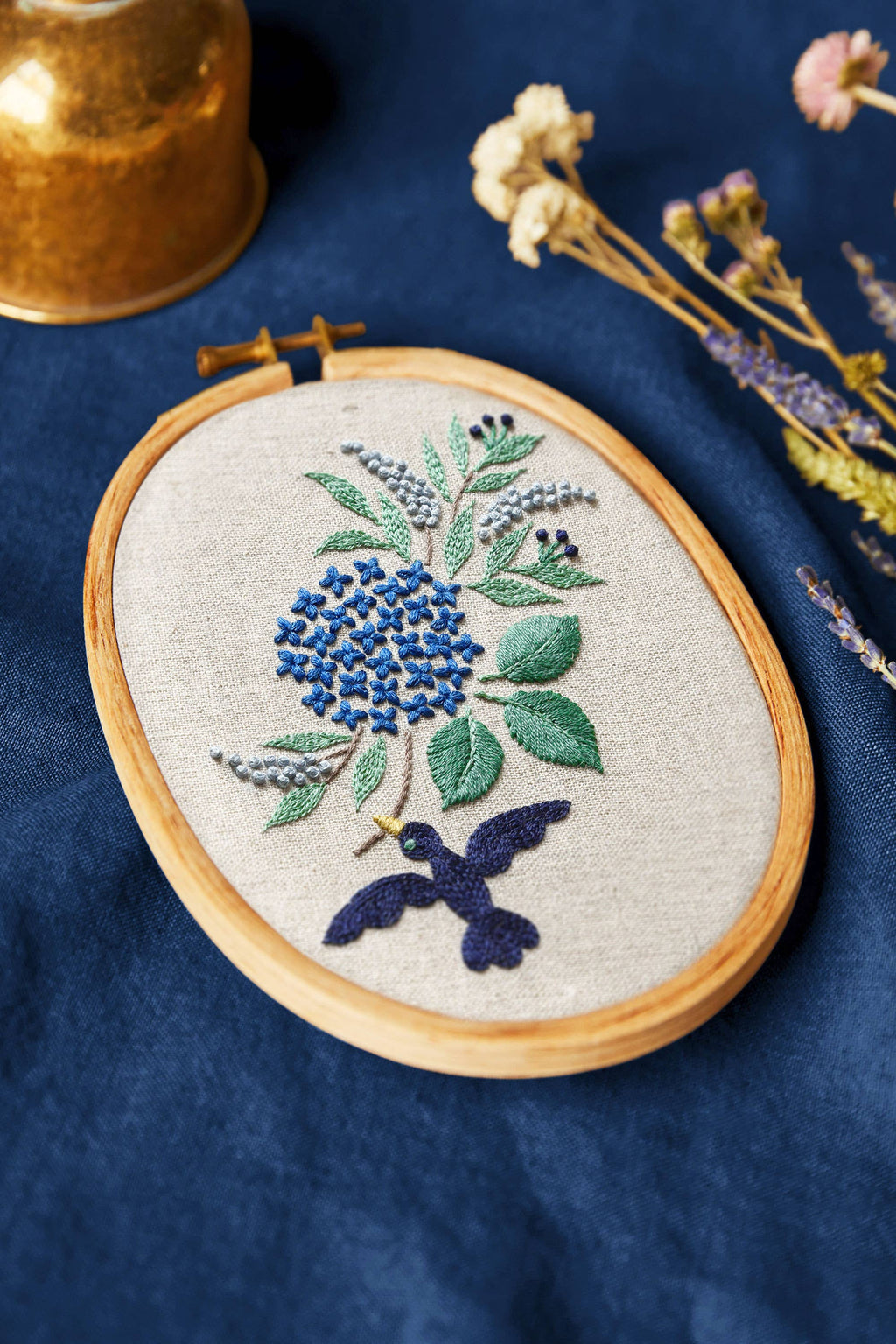 DMC Designer Embroidery Kit - Hydrangea, TB190/78S