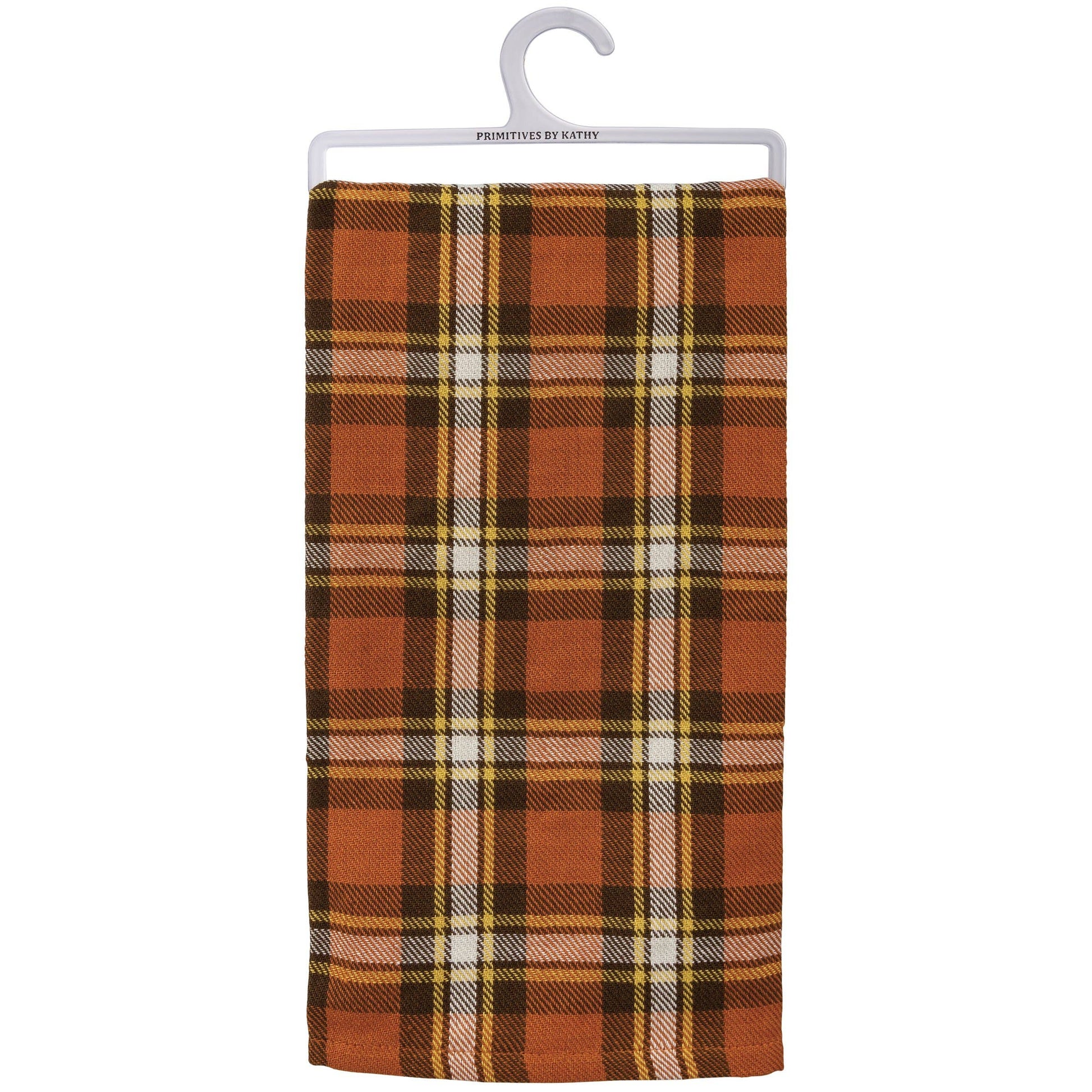 Fall Plaid Kitchen Towel