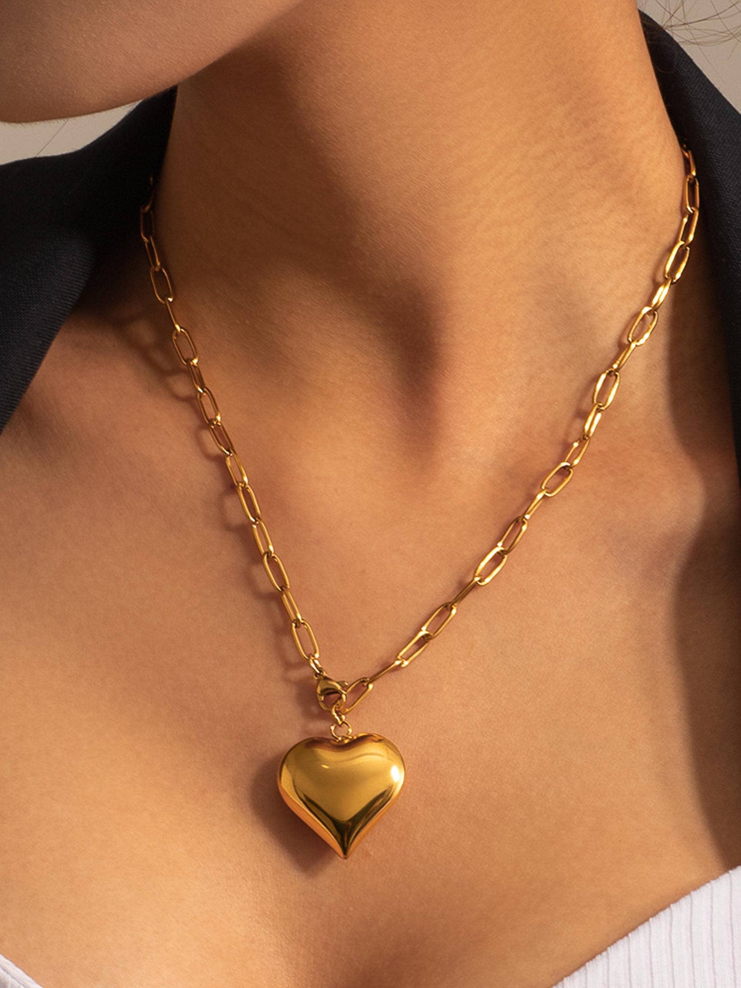 Heart Chain Necklace