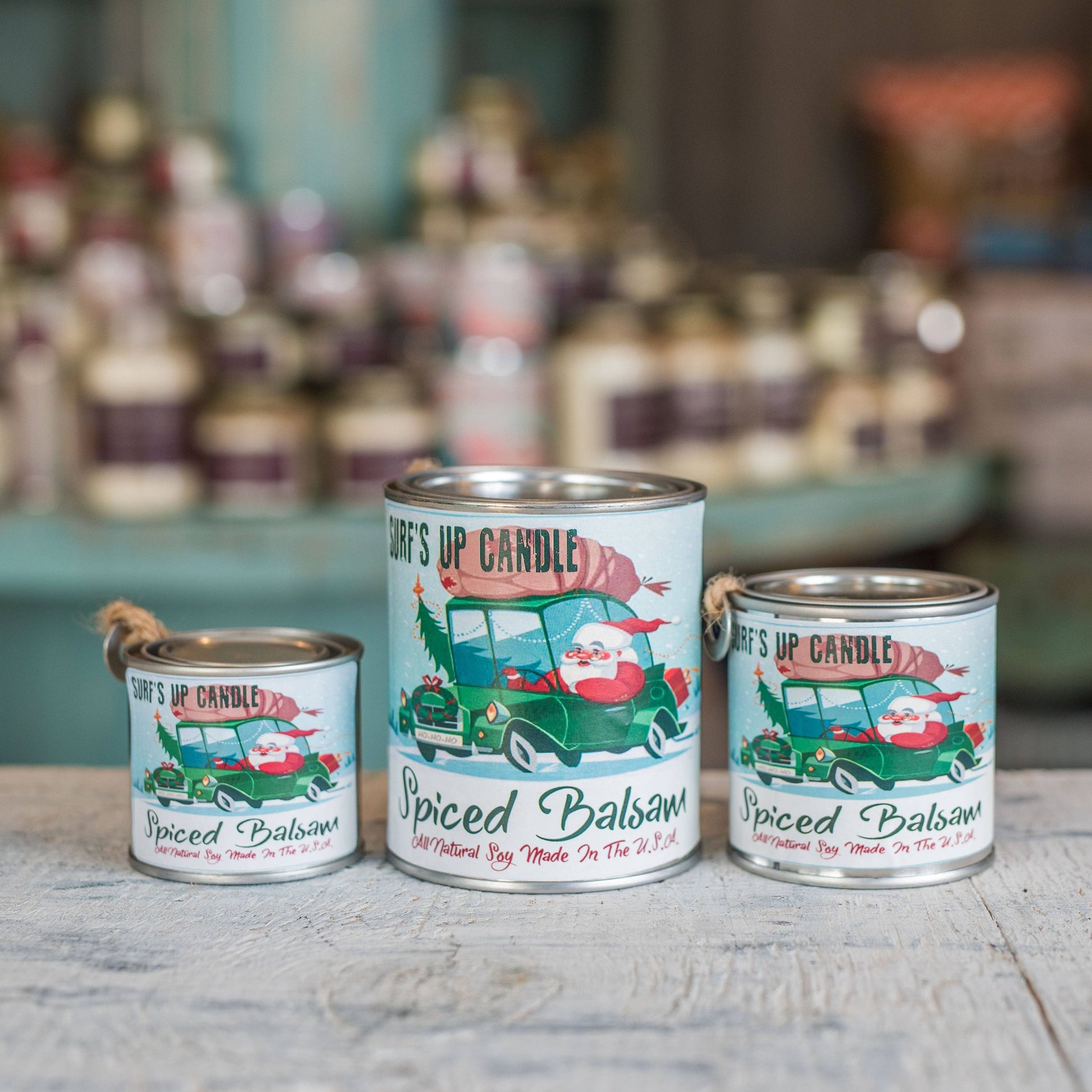 Spiced Balsam Paint Can Candle - Vintage Collection
