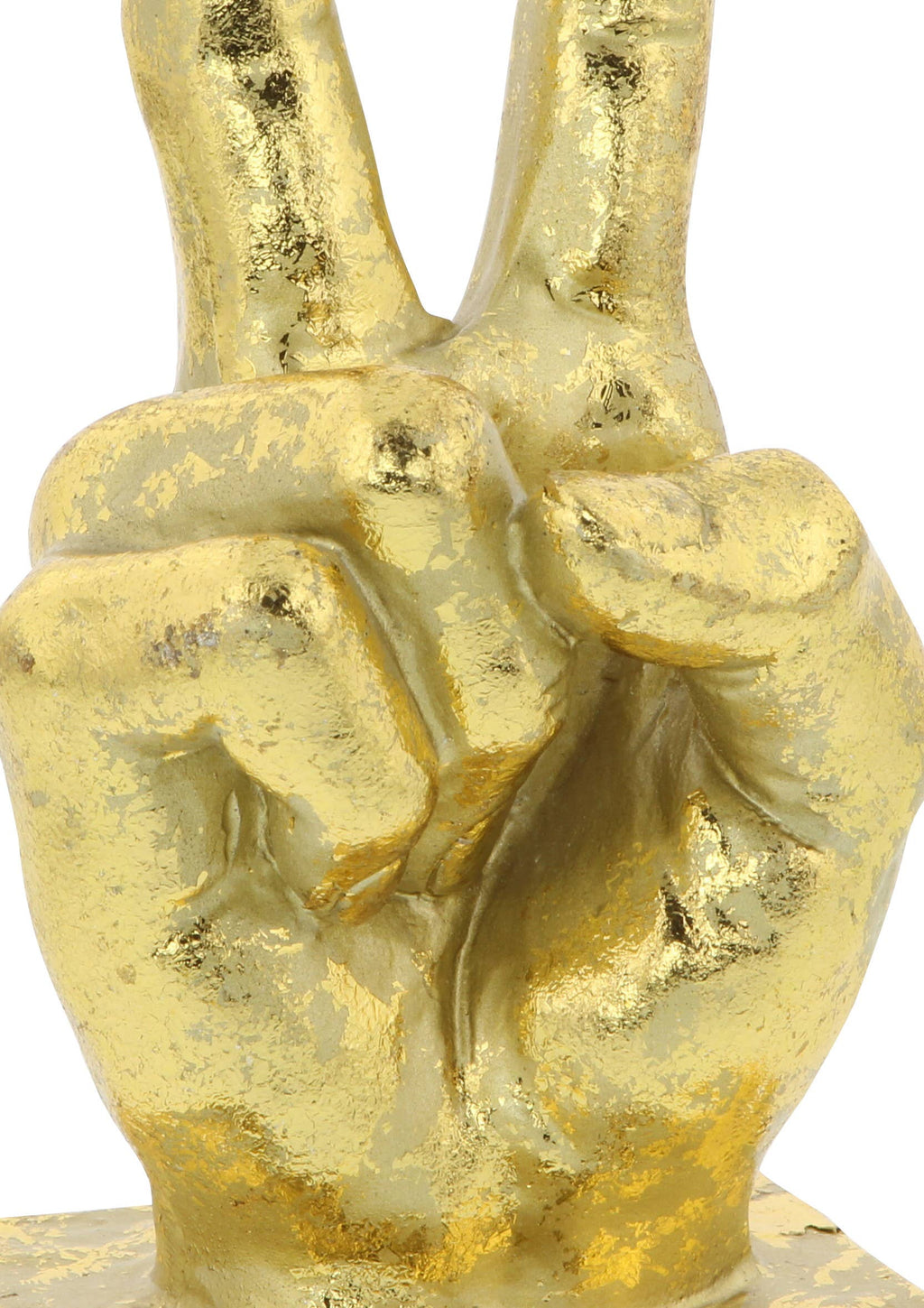 Traditional Gold Polystone Sculpture