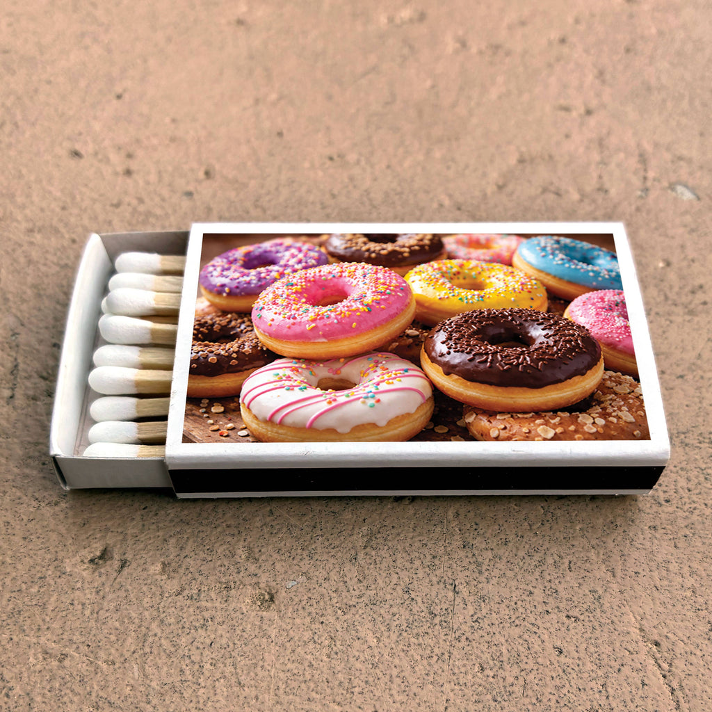 Matches • Donut Matchboxes• Home Decor for Candles & Incense