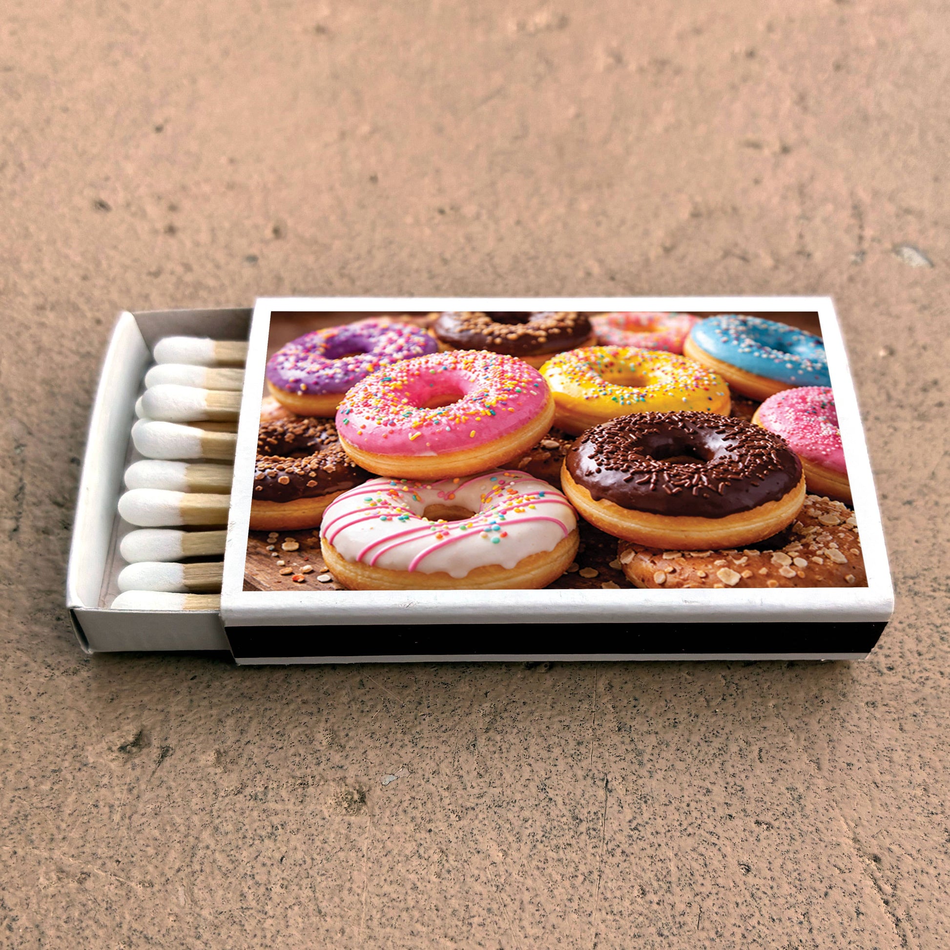 Matches • Donut Matchboxes• Home Decor for Candles & Incense
