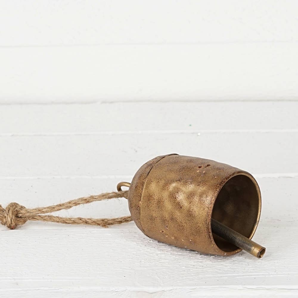 Vintage Gold cow bell