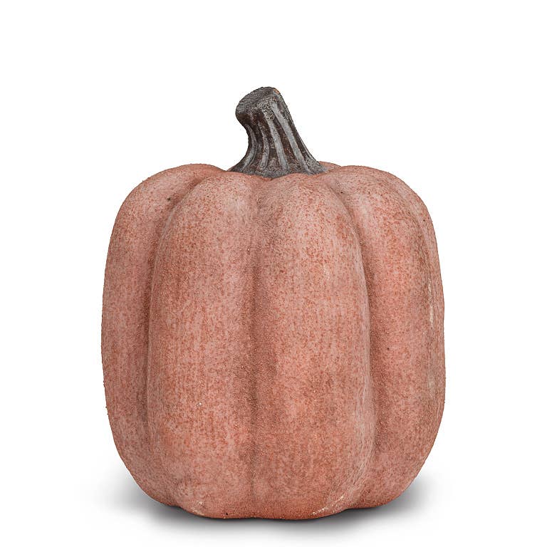 Light Orange Porcelain Pumpkin