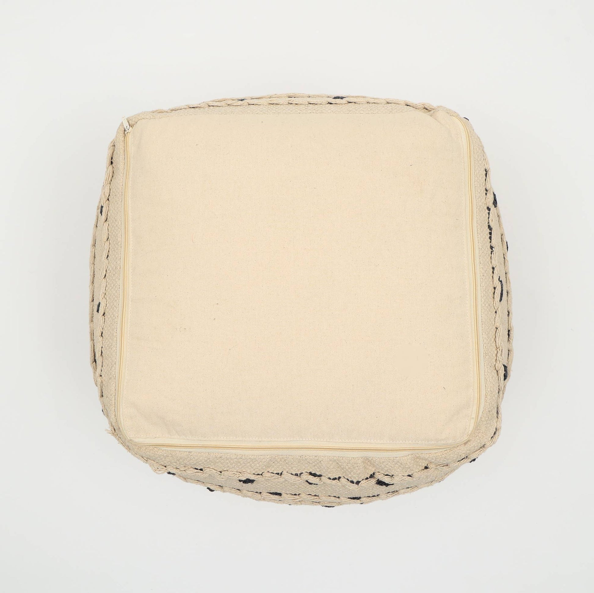 Woven Haven Pouf, 18"x18"