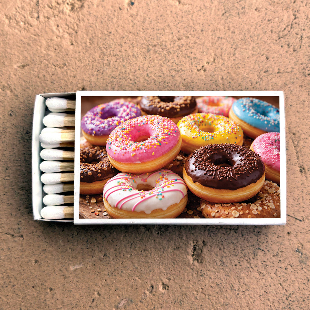 Matches • Donut Matchboxes• Home Decor for Candles & Incense