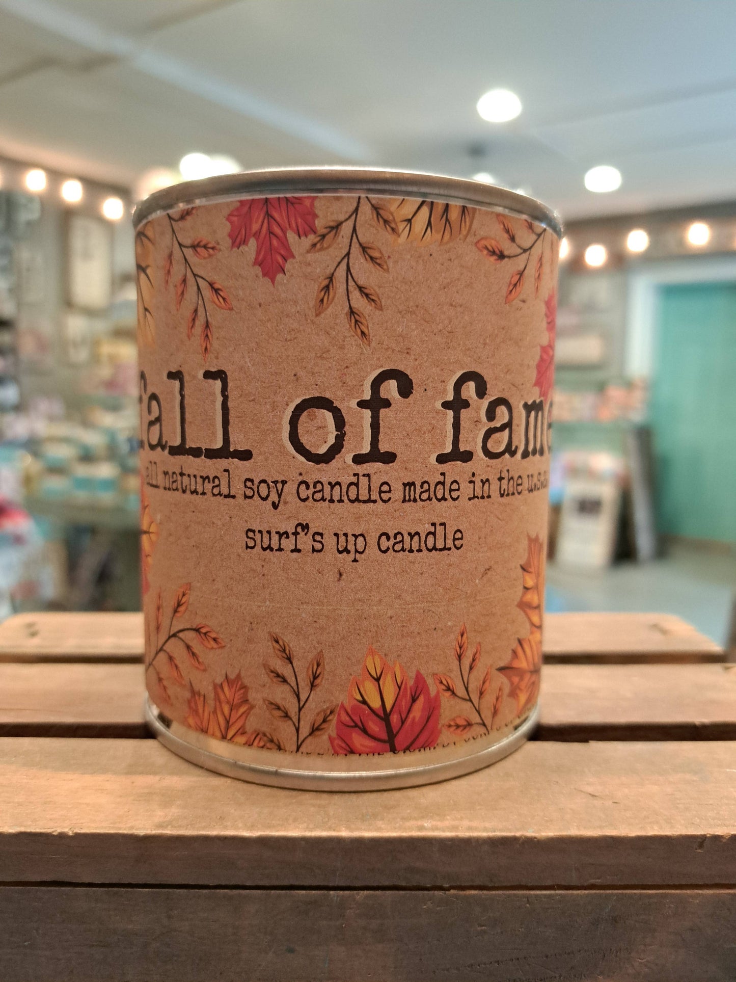 Fall Of Fame Paint Can Candle - Fall Collection