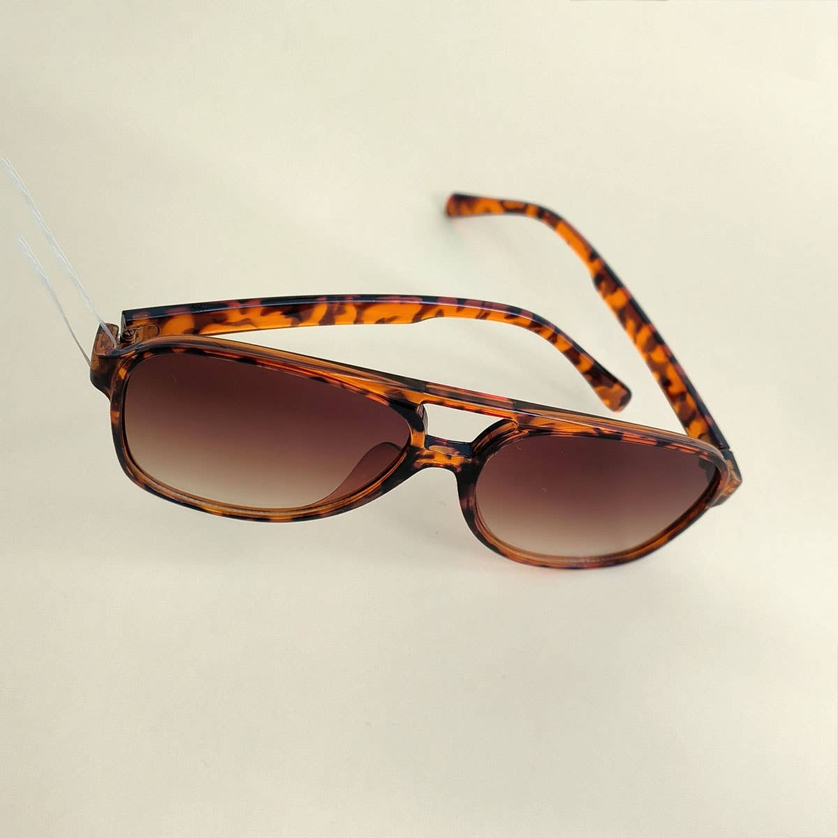 Vintage Double Bridge Aviator Sunglasses_CWASG0113