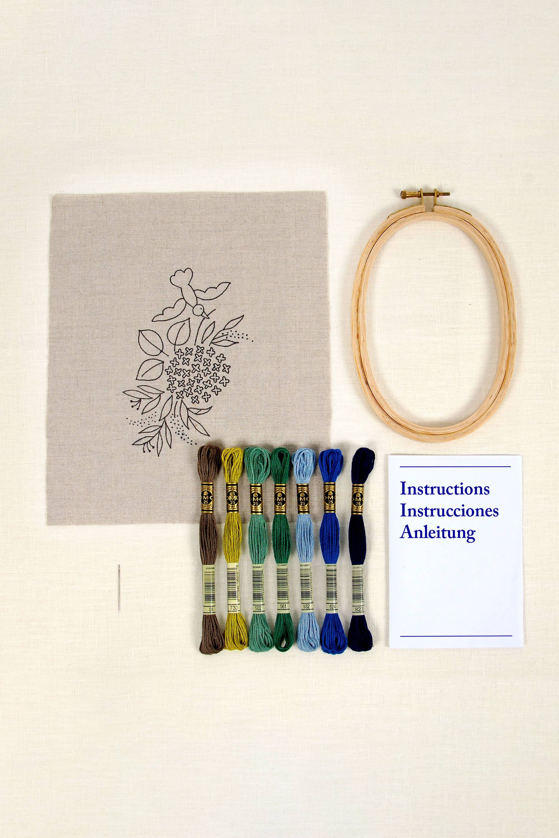 DMC Designer Embroidery Kit - Hydrangea, TB190/78S