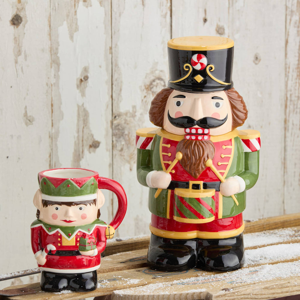 Nutcracker Parade 3-D Mugs 18 oz. asst.