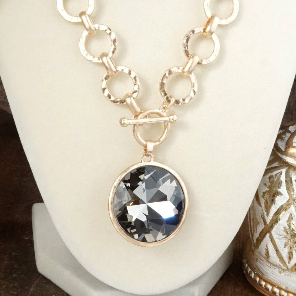 Chunky Ring Chain Necklace