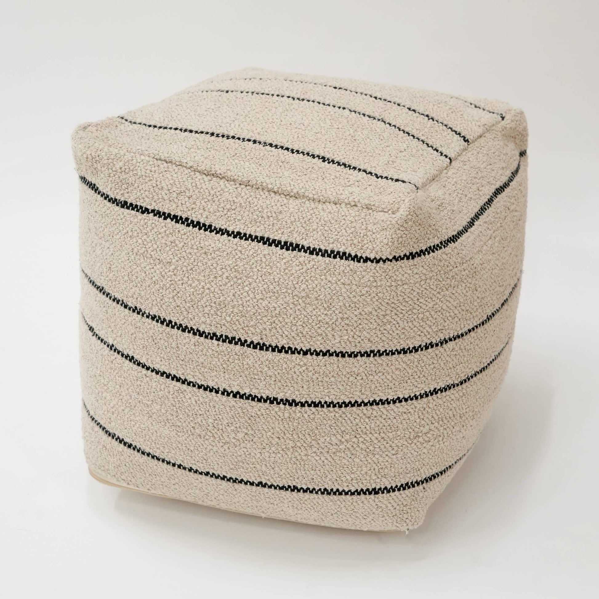 Artisan Weave Pouf, 18"x18"
