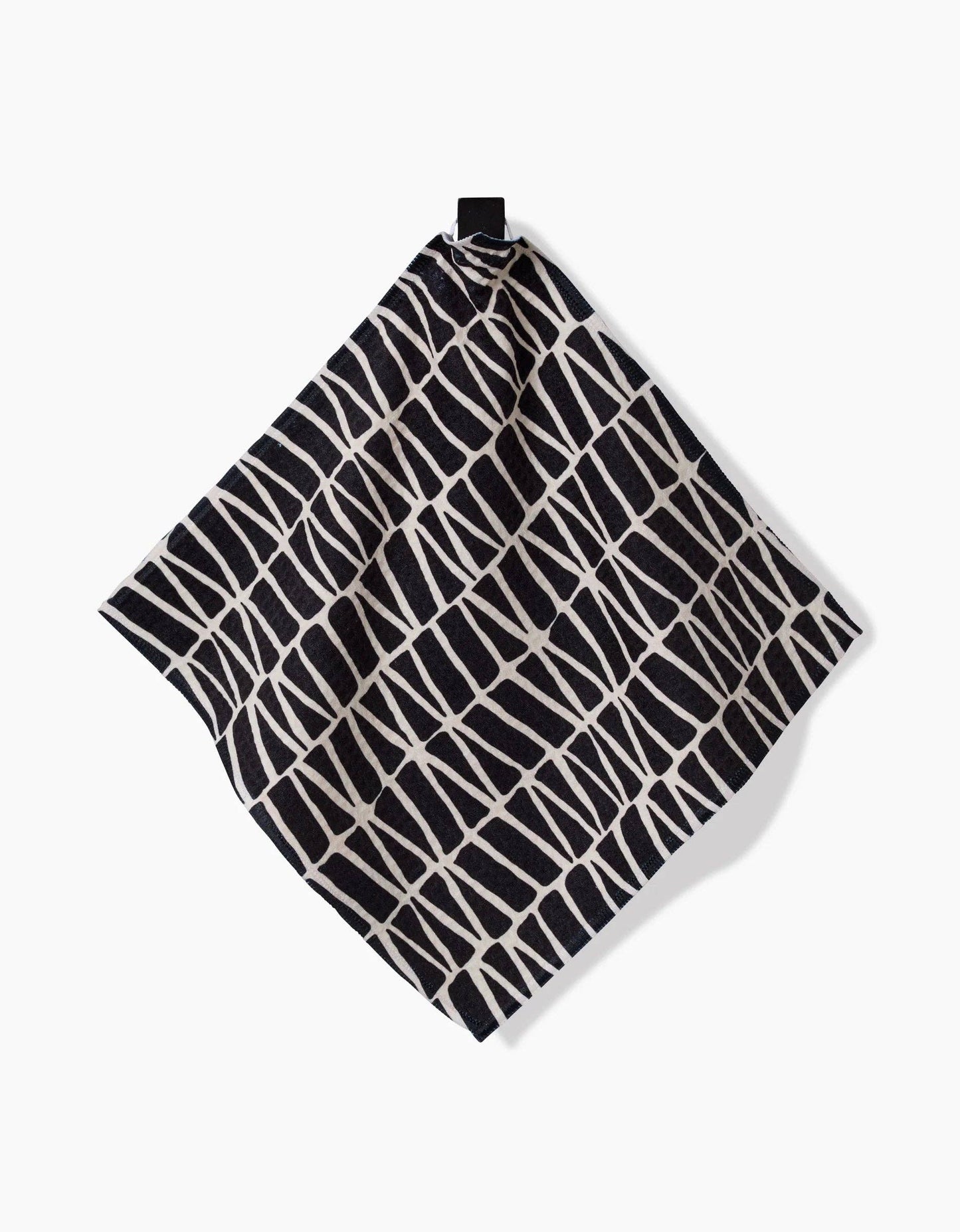 Textured Geometry Luxe Washcloth Set