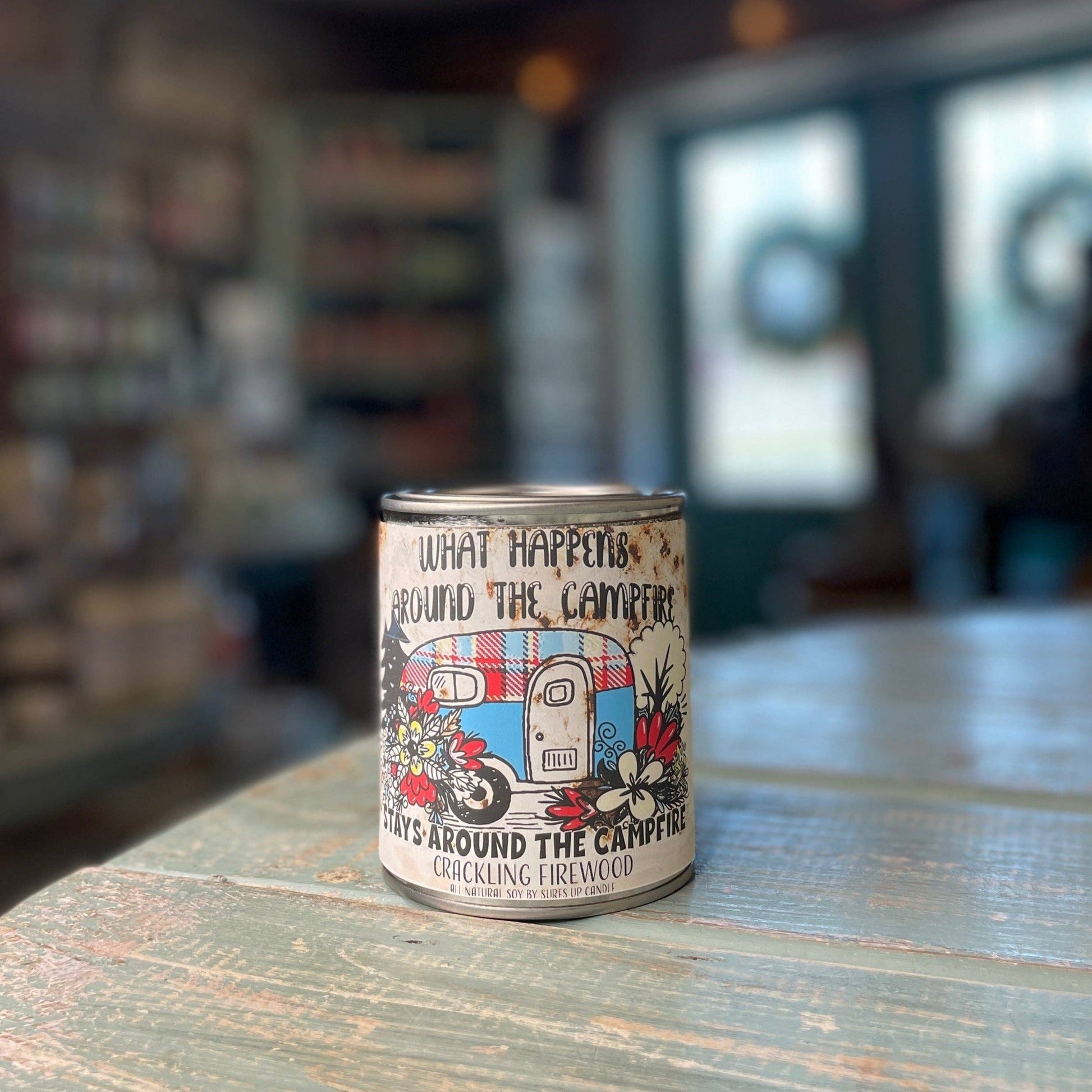 Campfire Crackling Candle