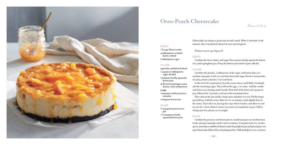 Just Peachy - Cookbook