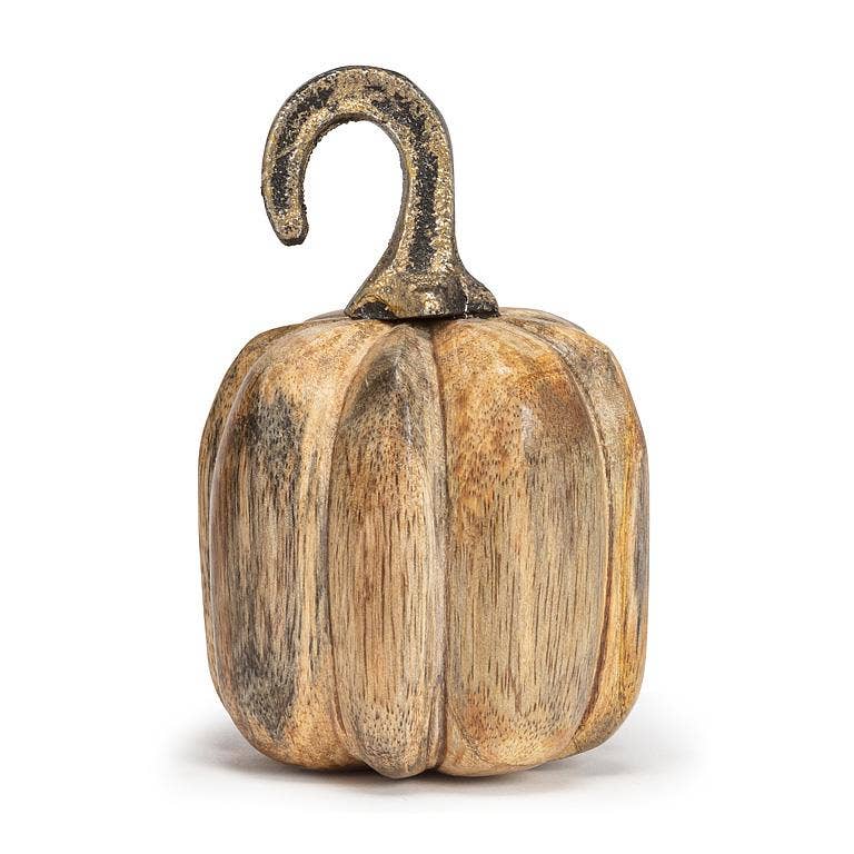 Small Pumpkin with Curl Stem