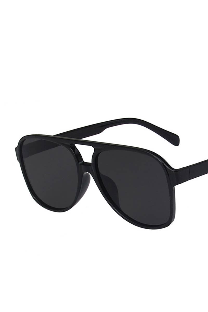 Vintage Double Bridge Aviator Sunglasses_CWASG0113