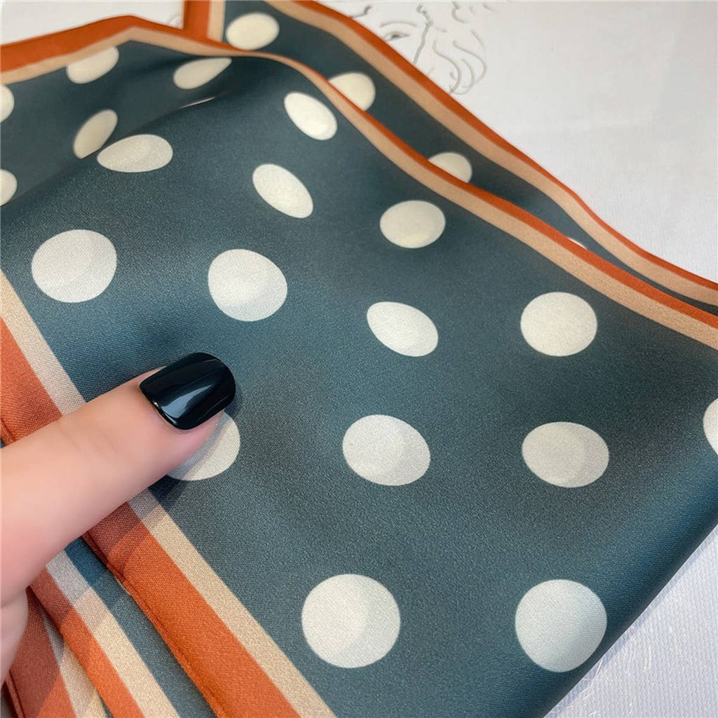 POLKA DOT HEAD SCARF