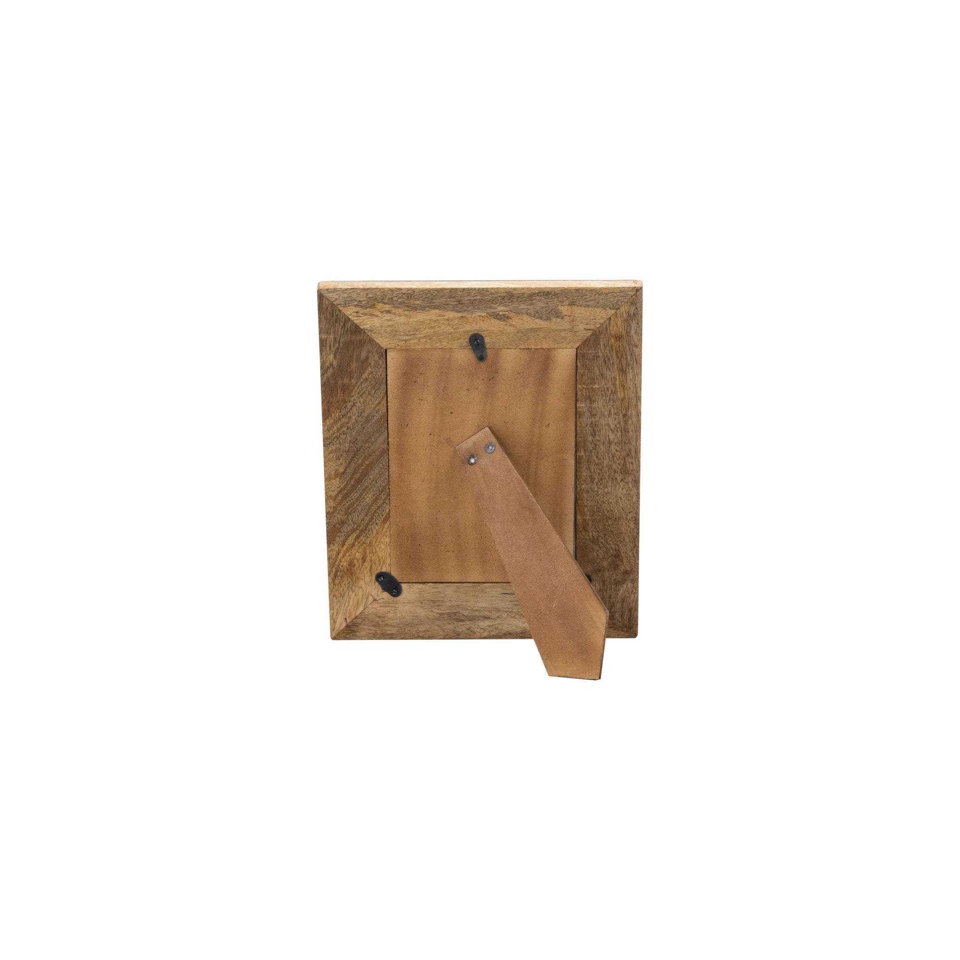 Wood and Marbled Blue Frame