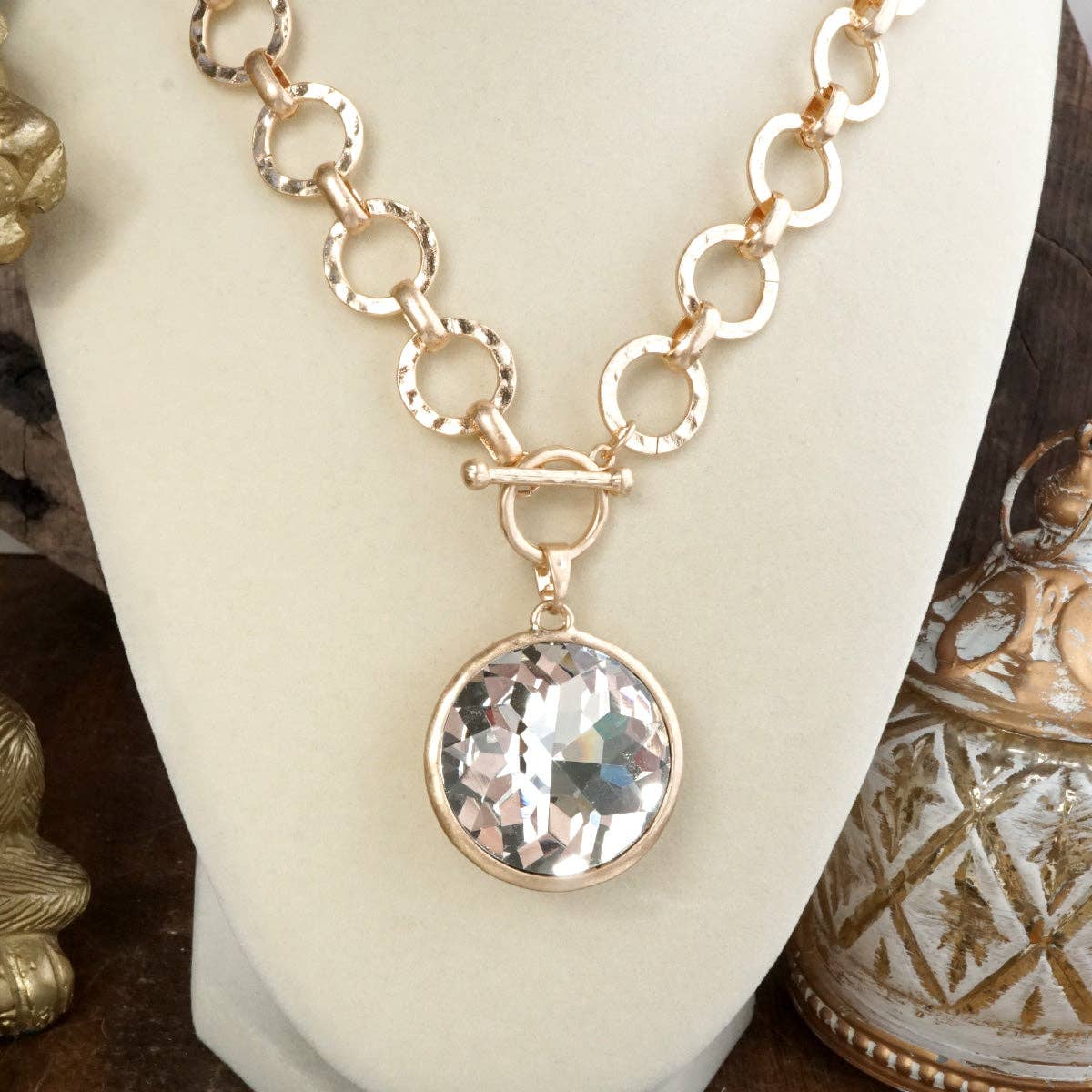 Chunky Ring Chain Necklace
