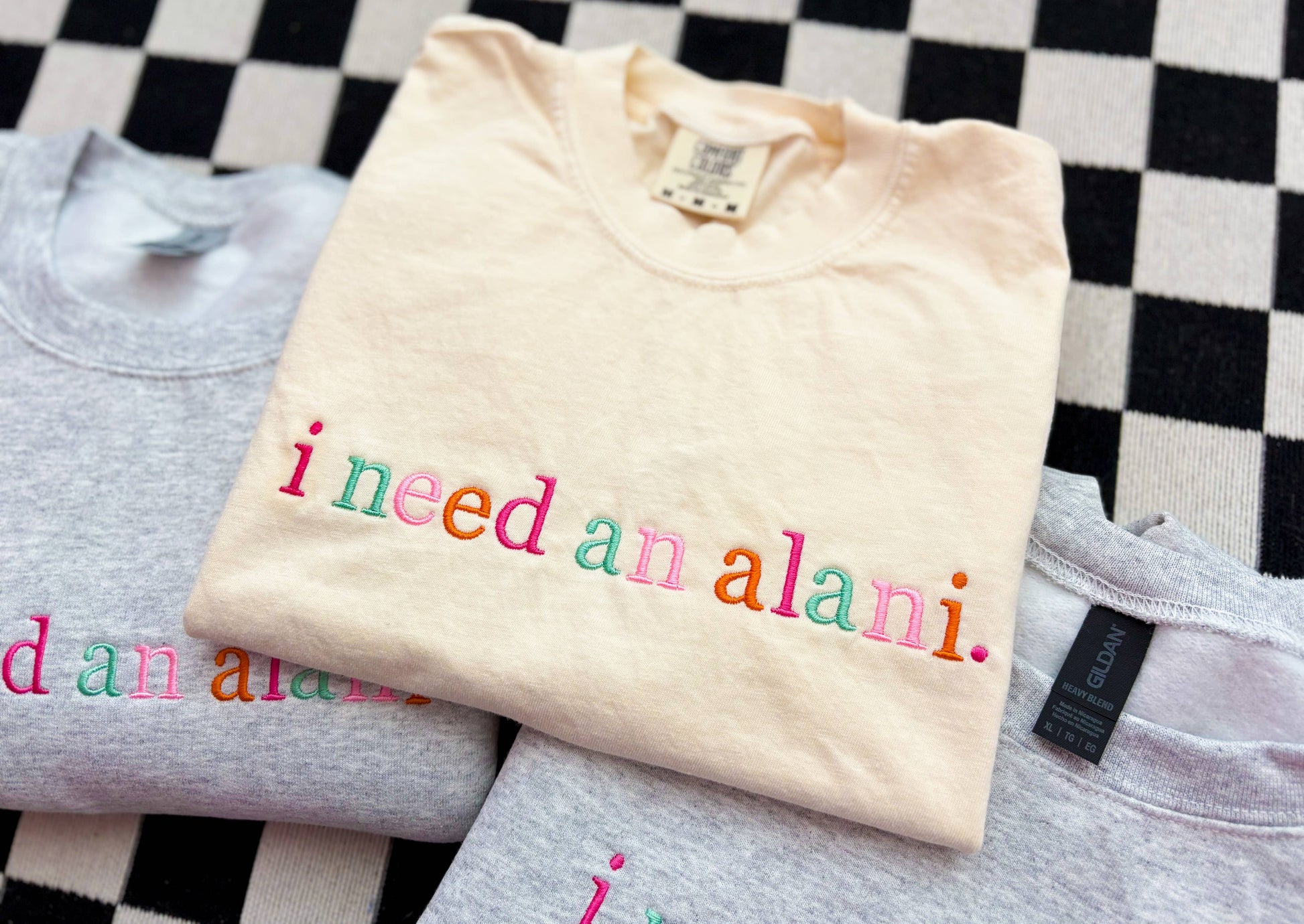 I need a drink Embroidered Tee | Trendy tee, summer tshirt