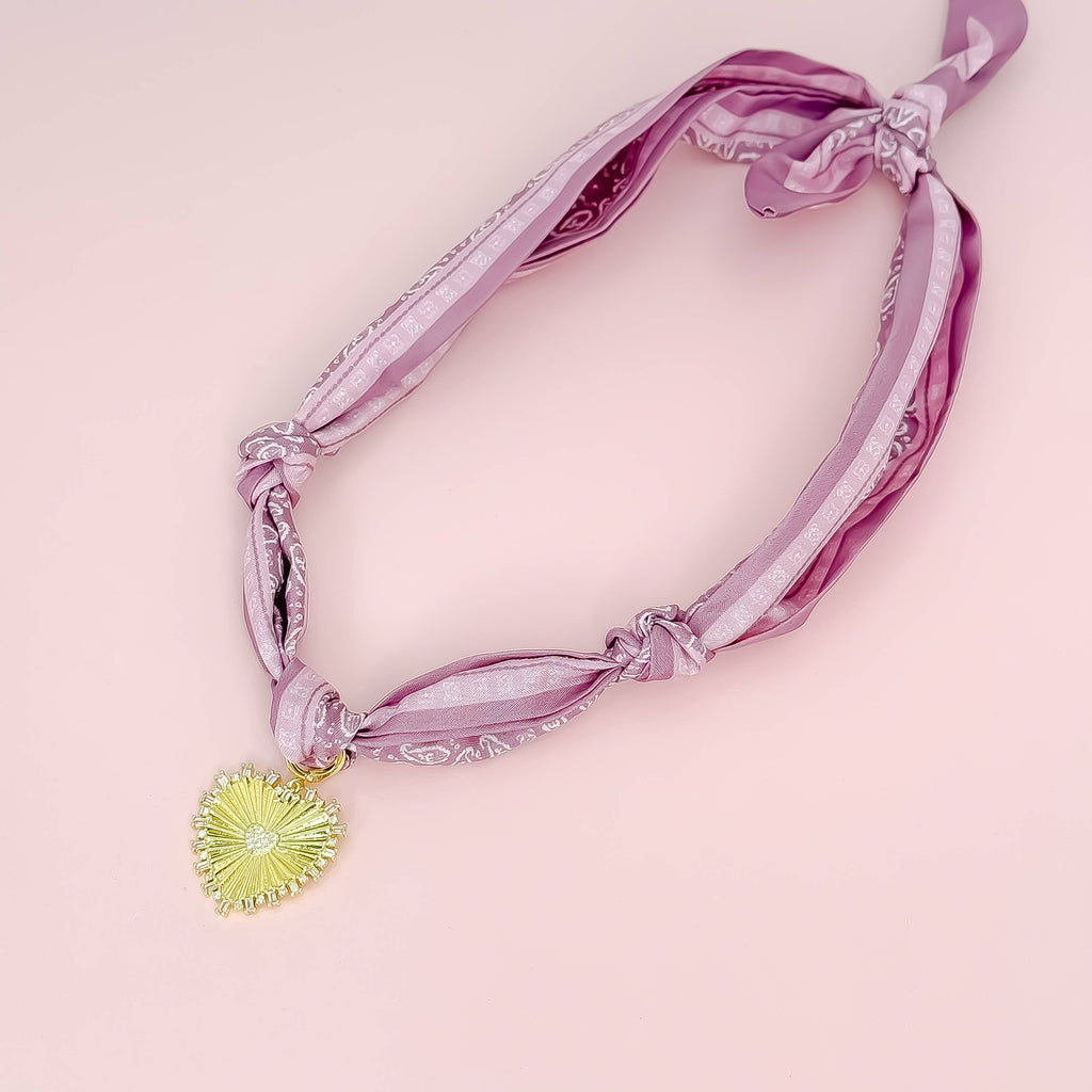 Tangled in Love Scarf Necklace