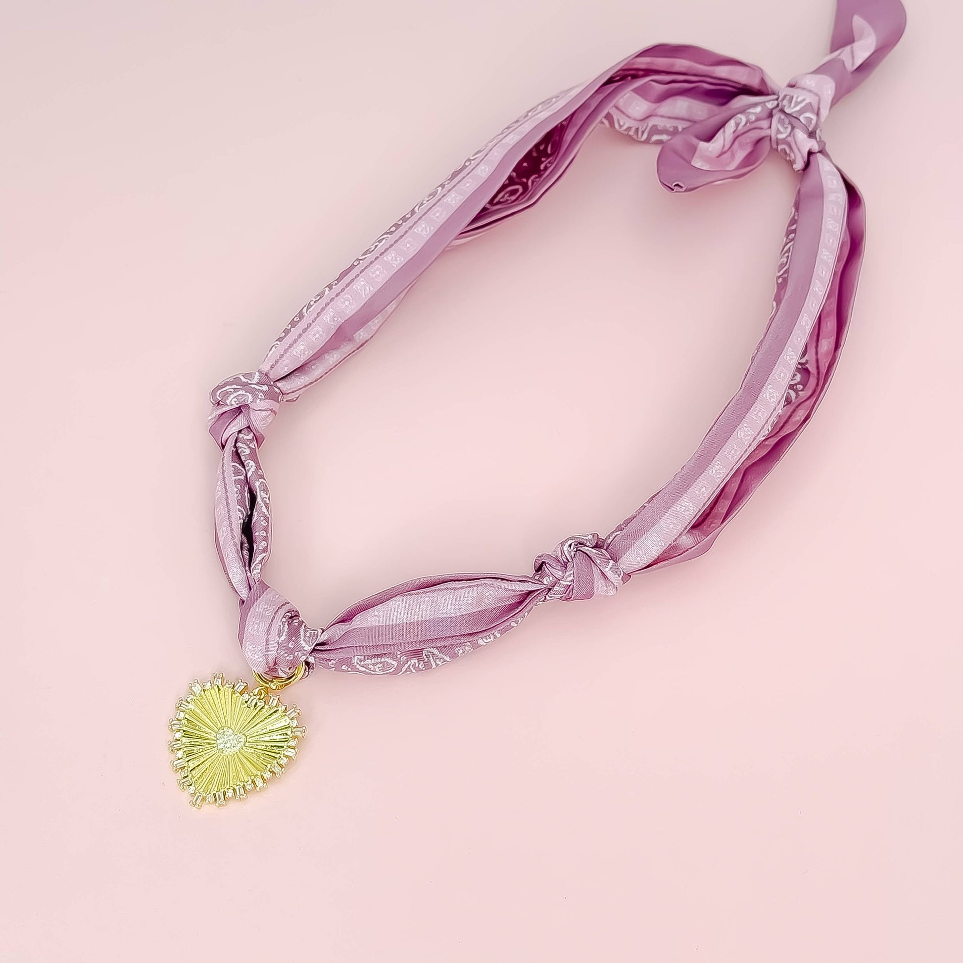 Tangled in Love Scarf Necklace