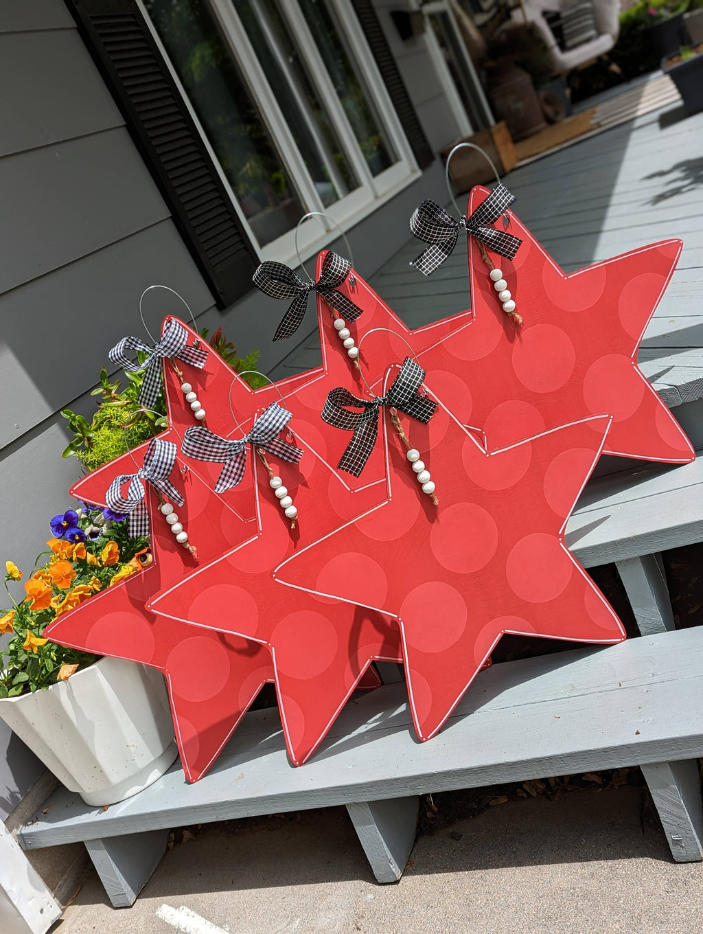 Red Star Door Hanger