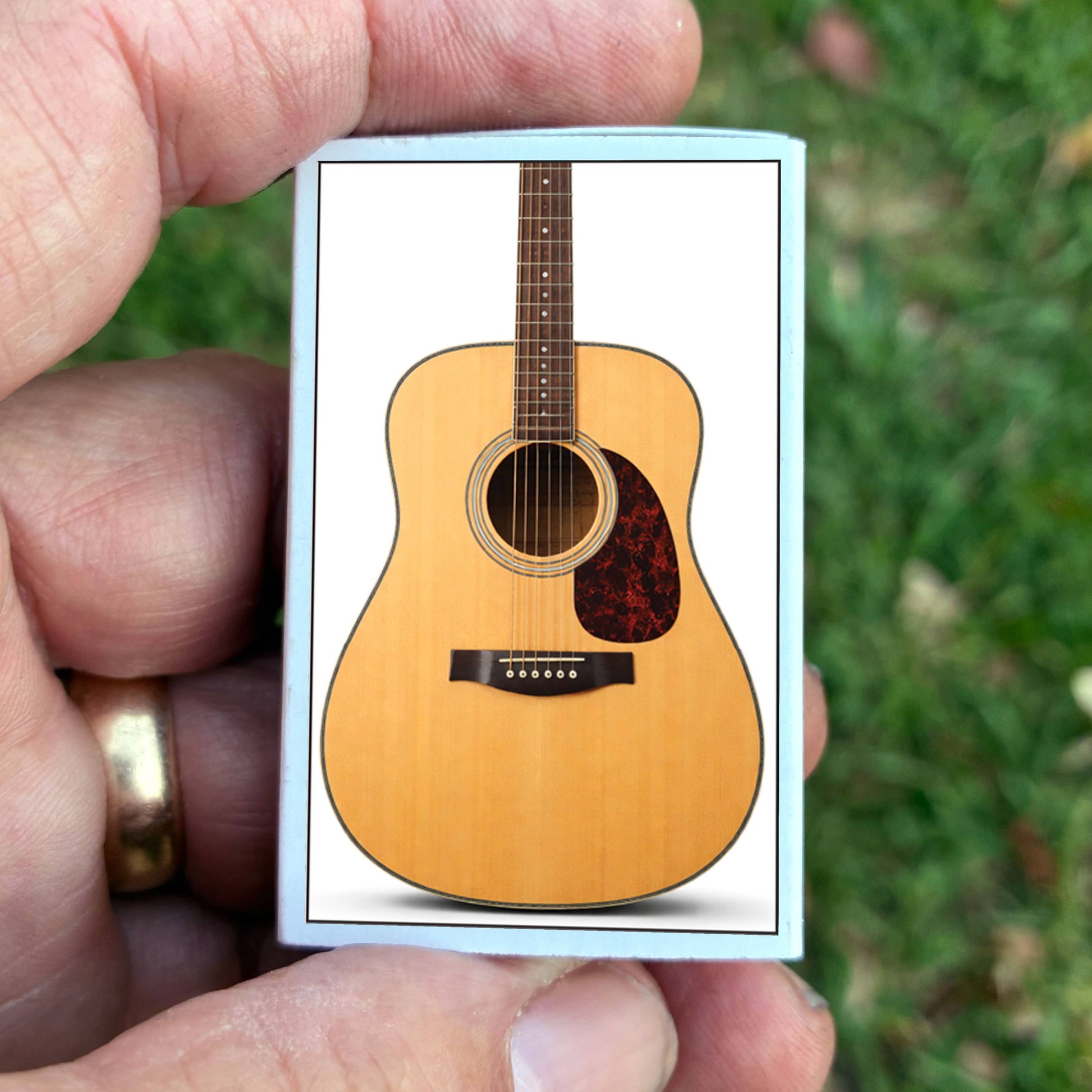 Matches • Acoustic Guitar • Home Decor for Candles & Incense