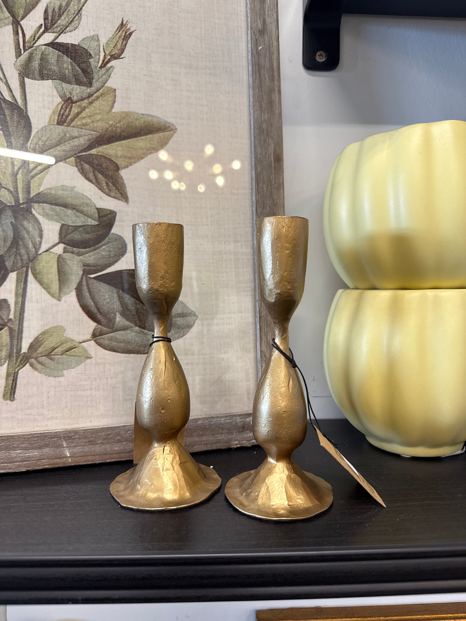 Mini Gold Candlestick