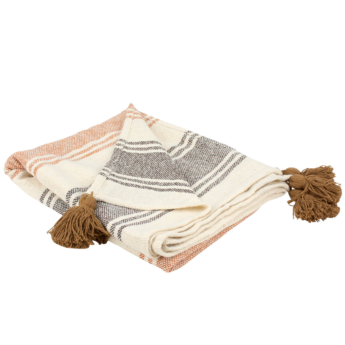 Striped Harvest Throw