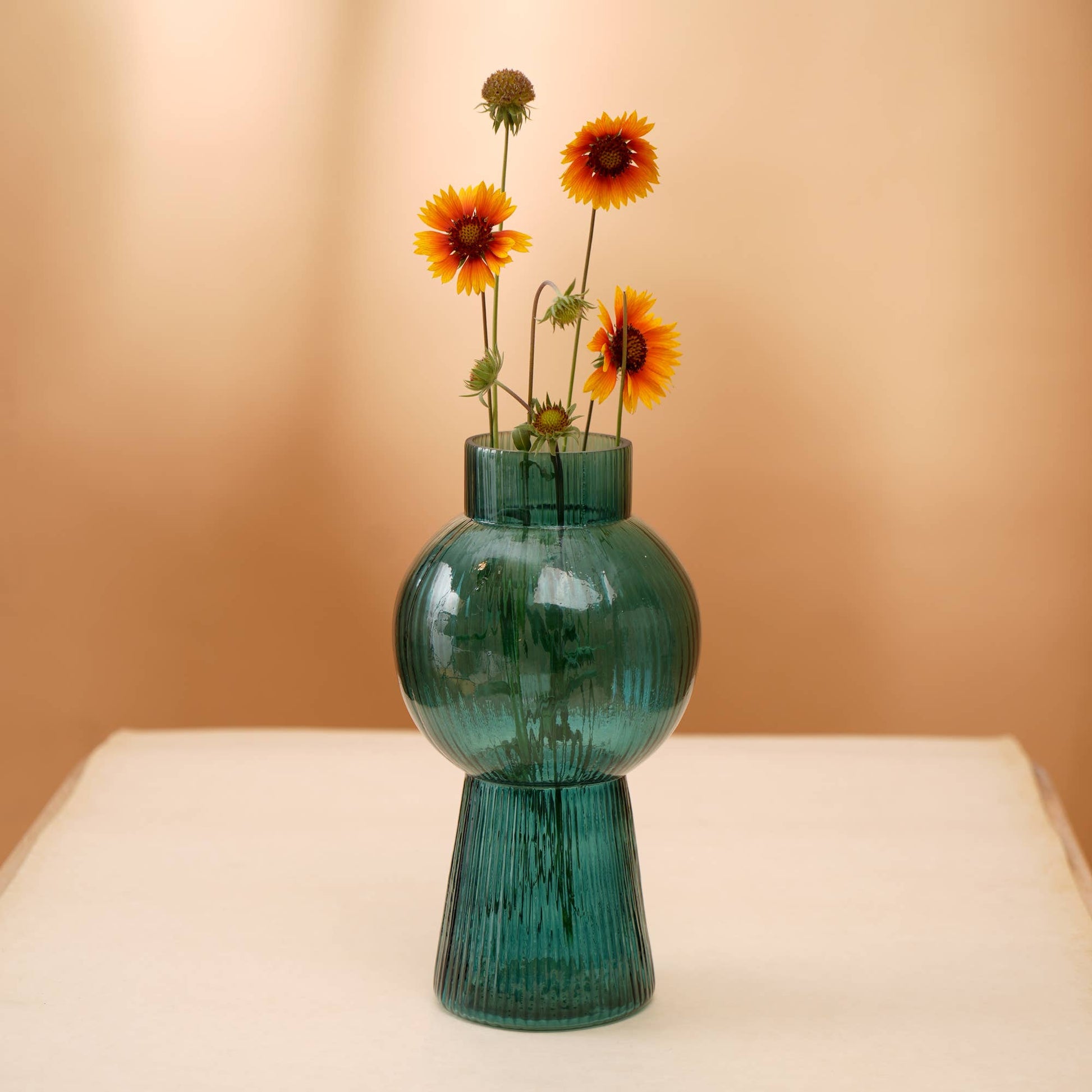 Modern Funnel Flare Small Vase - 5X10"