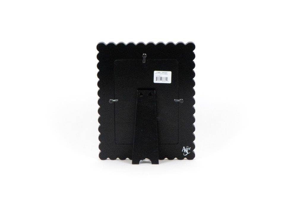 Rectangle Black Scallop Frame