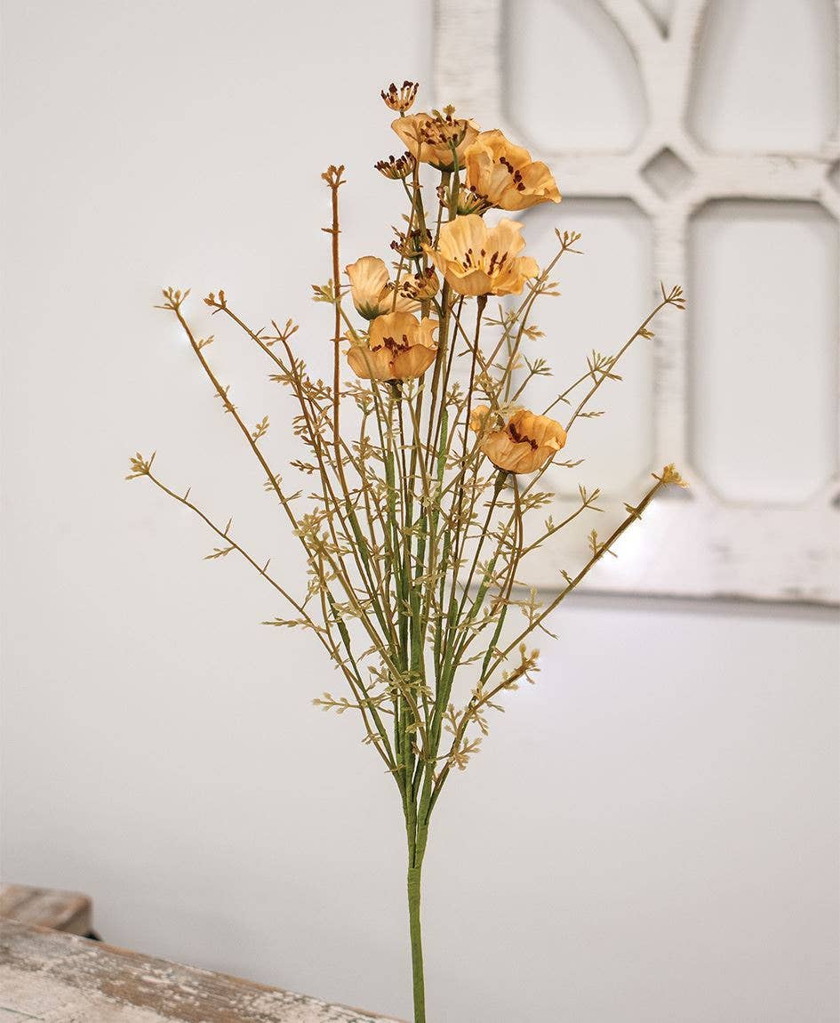 Blooming Mayflower Spray, Teastain