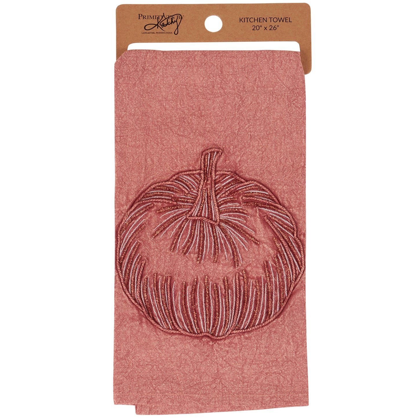 Blush Pumpkin Kitchen Towel