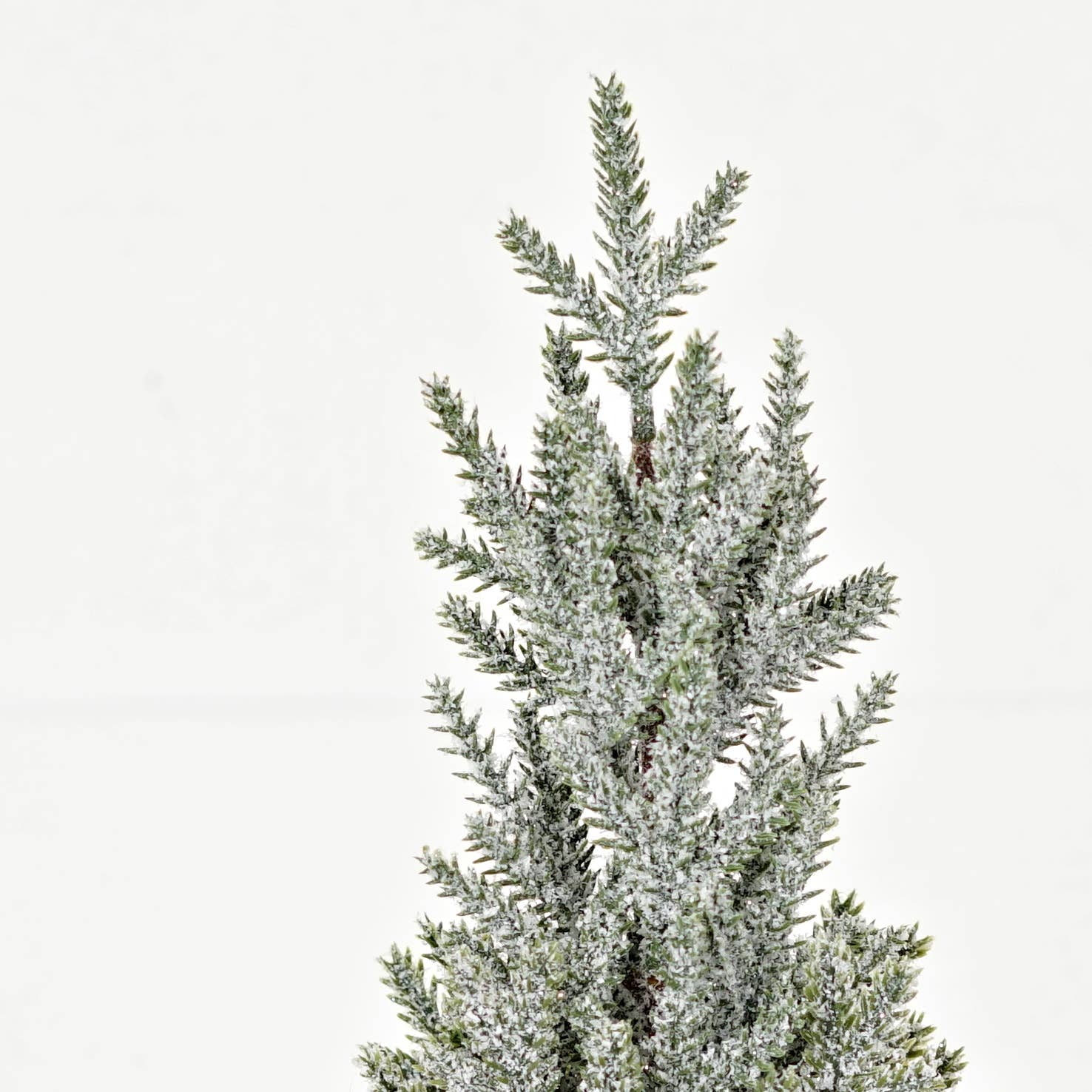 16in Snowy Cypress Pine Tree