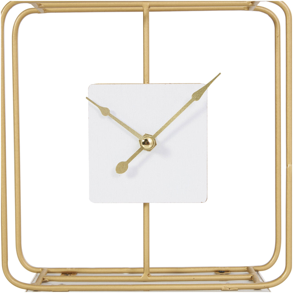 Modern Gold Metal Clock
