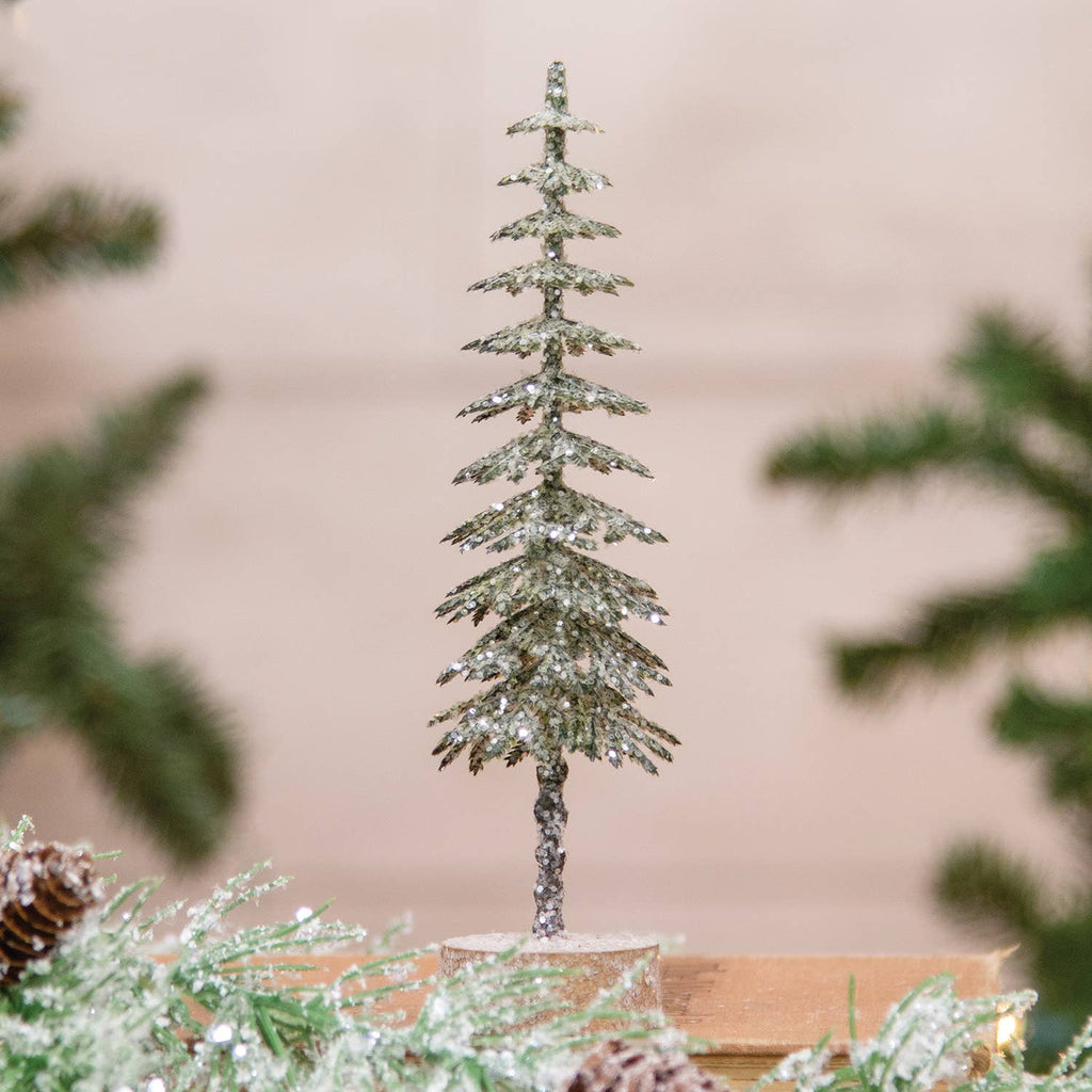 Gleaming Shortleaf Pine Tabletop Tree - 7"H