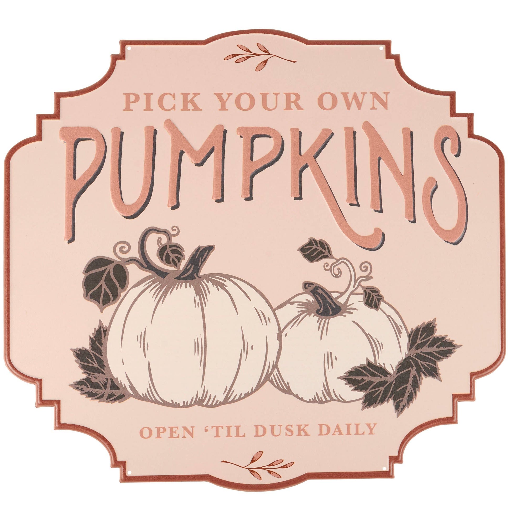 Pick Your Own Pumpkins Wall Decor