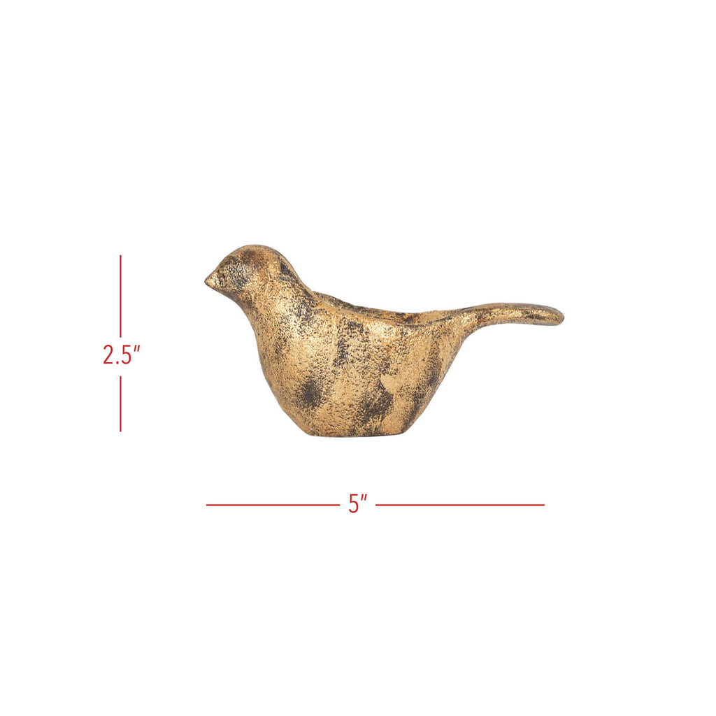 Brass Rustic Bird Mini