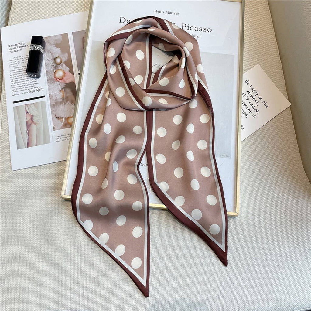 POLKA DOT HEAD SCARF
