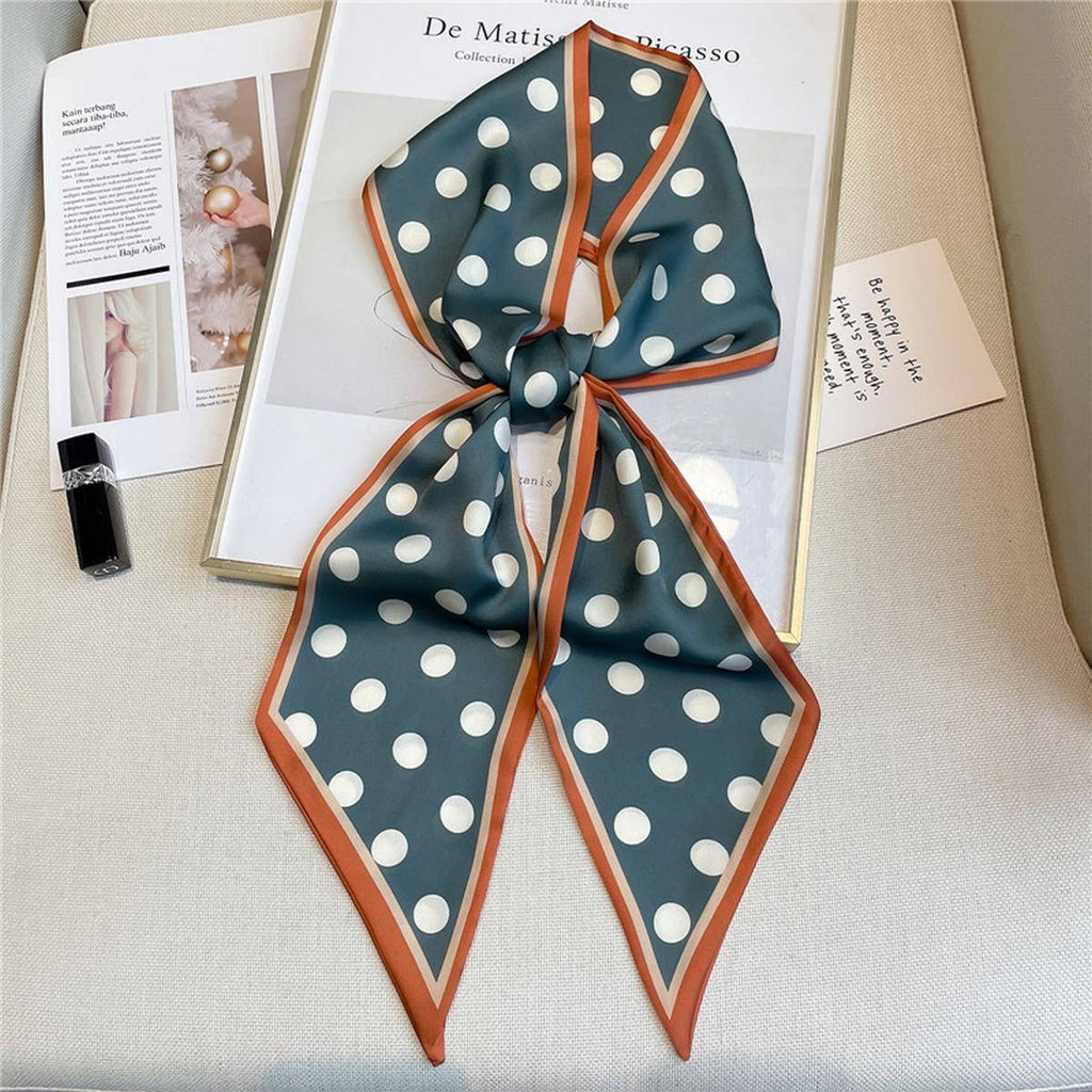 POLKA DOT HEAD SCARF