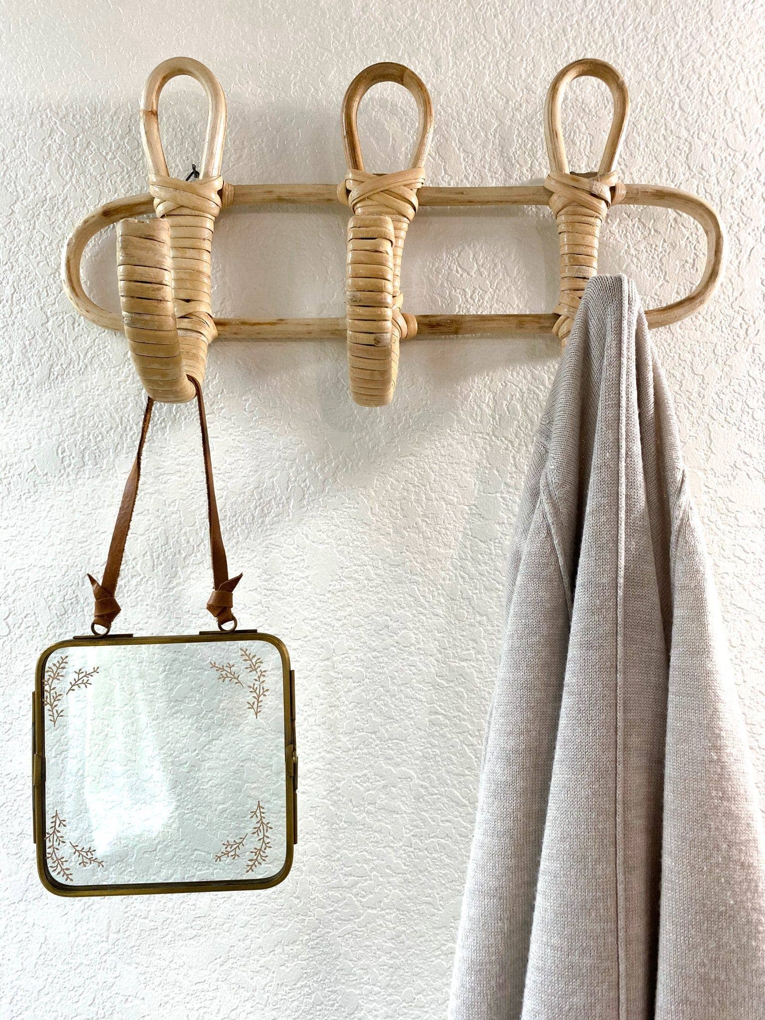 Rattan Wall Hanging Hooks