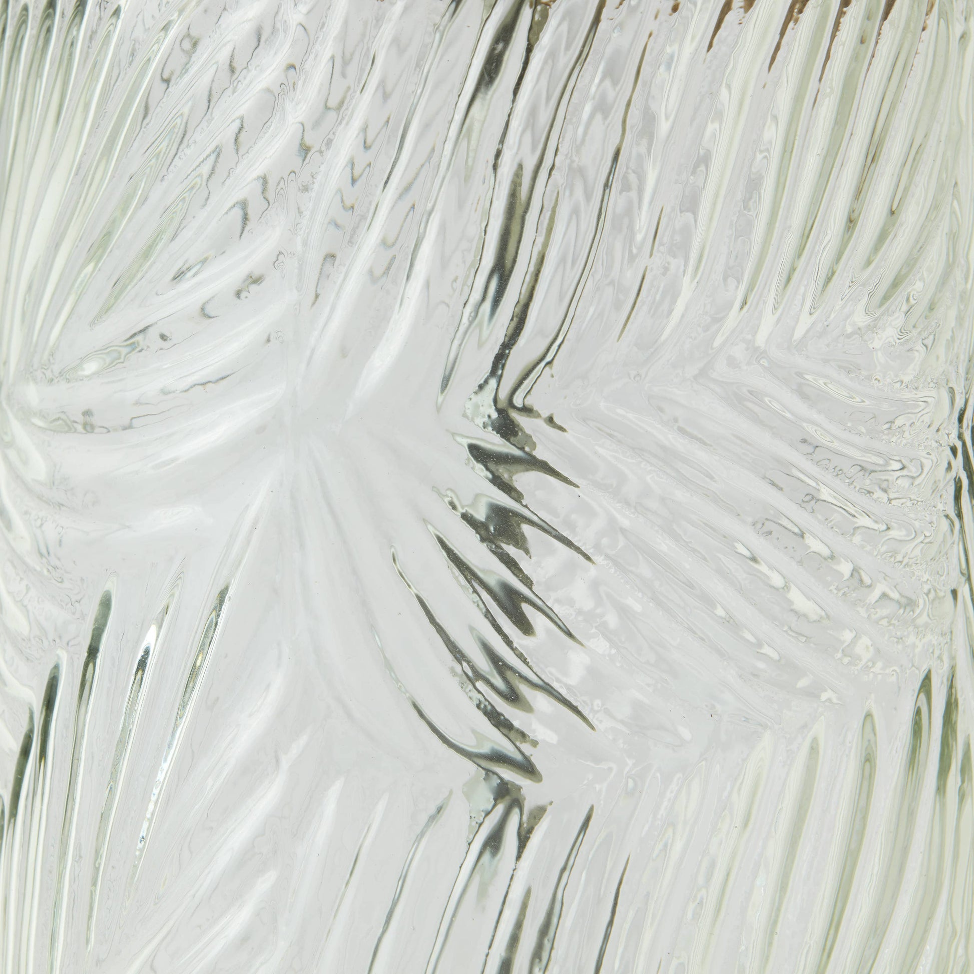 Glass and Mango Wood Table Lamp