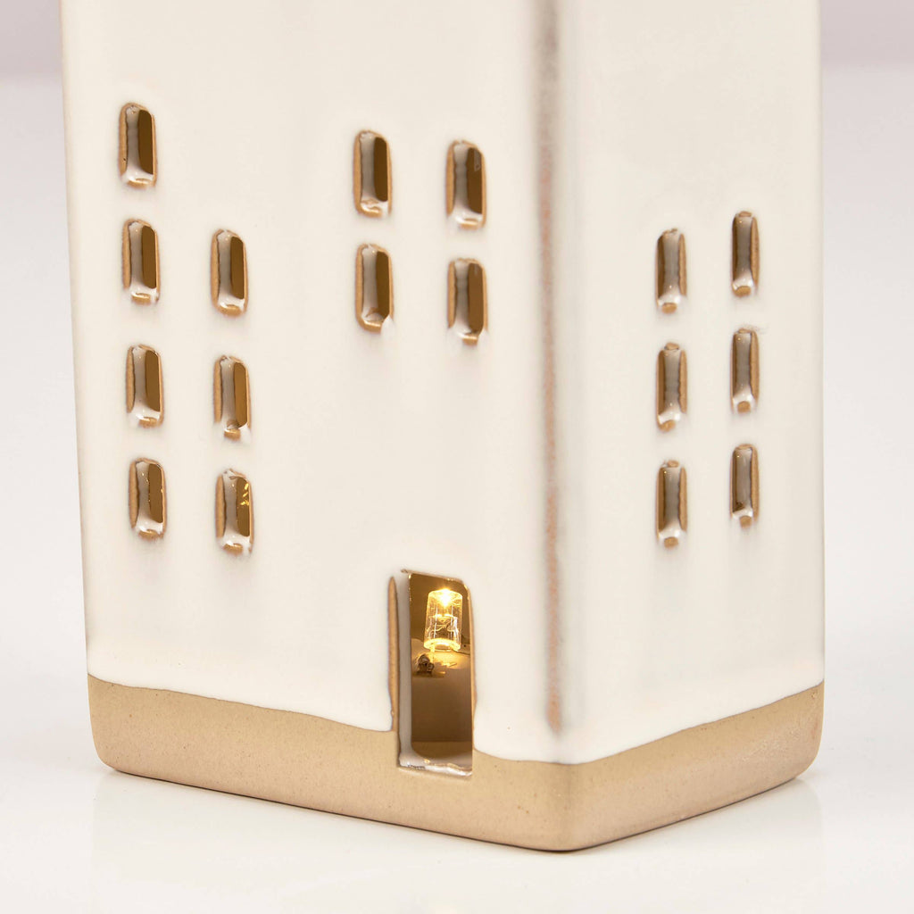 Lighted House Figurine